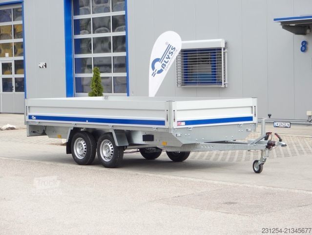 Remolque de automóvil BLYSS Condor III Hochlader 400x200x40cm 2700kg