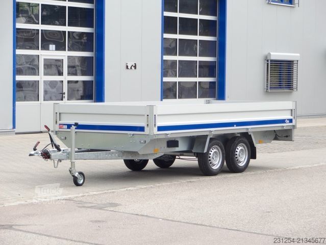 Remolque de automóvil BLYSS Condor III Hochlader 400x200x40cm 2700kg