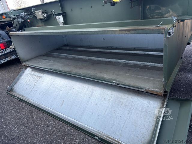 Напівпричіп з кузовом, що змінюється KÖGEL 3-Achs Container-Chassis 40 ex BW Bundeswehr