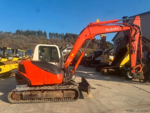 Mini-pelle KUBOTA KX080-3 *MS08*