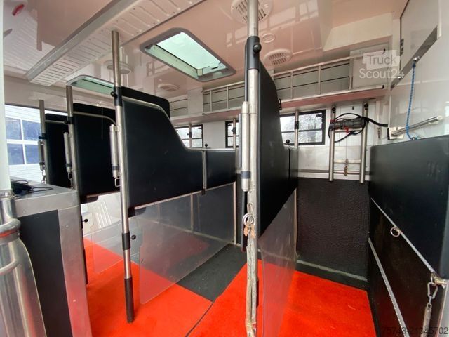 Kreaturvogn MERCEDES-BENZ Actros 2651 STX  Pop-Out,  5 Pferde