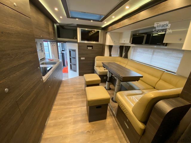 Kreaturvogn MERCEDES-BENZ Actros 2651 STX  Pop-Out,  5 Pferde