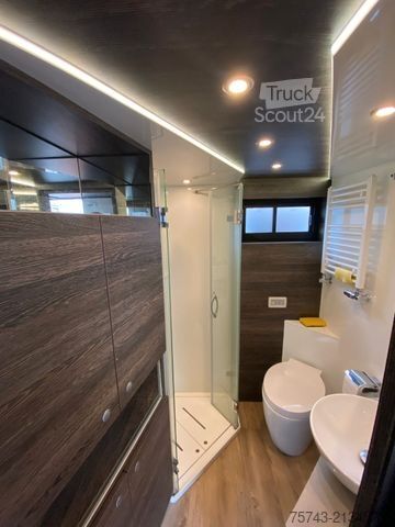 Kreaturvogn MERCEDES-BENZ Actros 2651 STX  Pop-Out,  5 Pferde