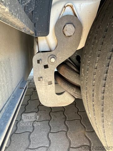 Semirremolque abierto con toldo FLIEGL SDS390 Mega Plane Edscha Liftachse Hubdach ice