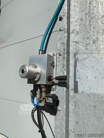 Semirremolque abierto con toldo FLIEGL SDS390 Mega Plane Edscha Liftachse Hubdach ice