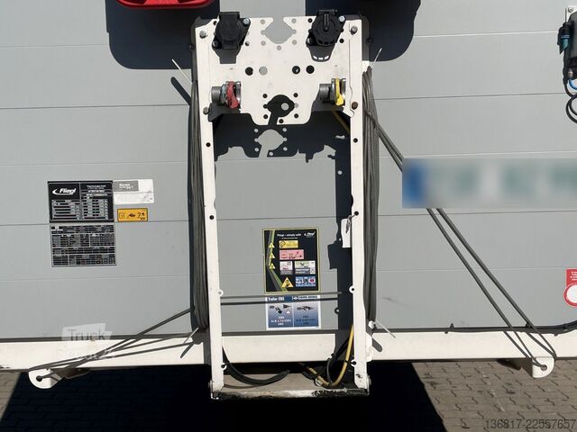 Semirremolque abierto con toldo FLIEGL SDS390 Mega Plane Edscha Liftachse Hubdach ice