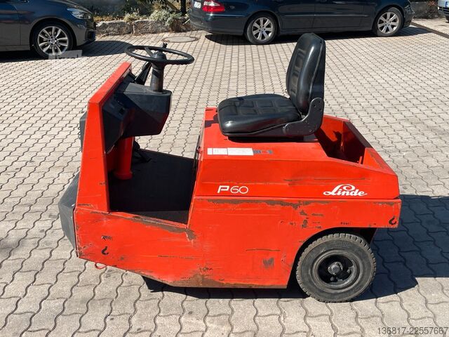 Τρακτέρ Linde P60Z Elektro Schlepper 6 to 3-Rad 24V
