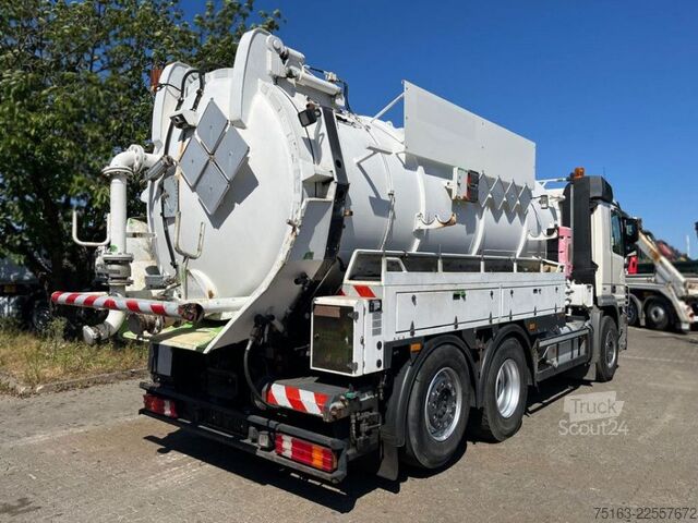 Saugwagen MERCEDES-BENZ Actros 2546 L 6x2  Saug + Spülwagen Müller GGVS