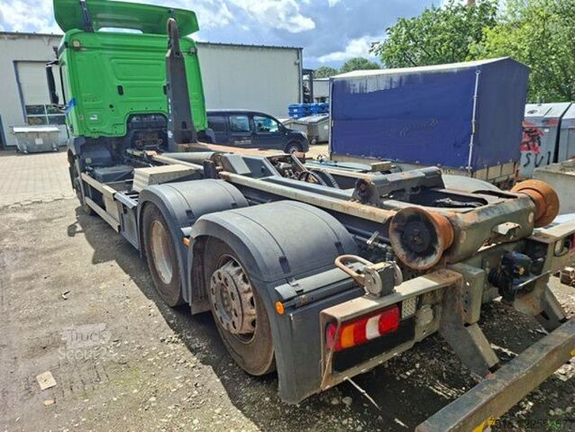 Крюковой мусоровоз MERCEDES-BENZ Antos 2543 L 6x2 Abrollkipper VDL Schub+Knick