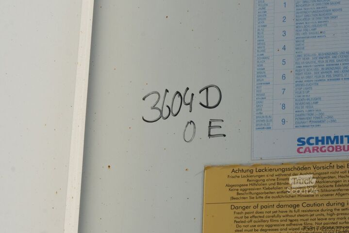 Koeloplegger SCHMITZ CARGOBULL SKO 18 /LZG CITY TRIDEC LENKA. /LBW 3to / 1550