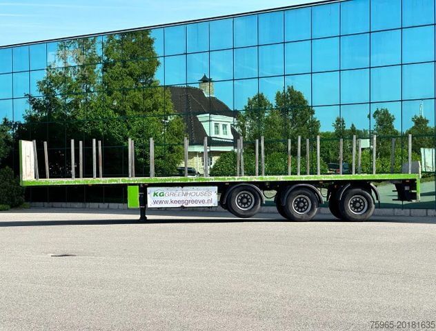 Auflieger mit Arbeitsbühne  Happy Trailer 2x STUURAS 1265 CM LANG LIFTAS NIE