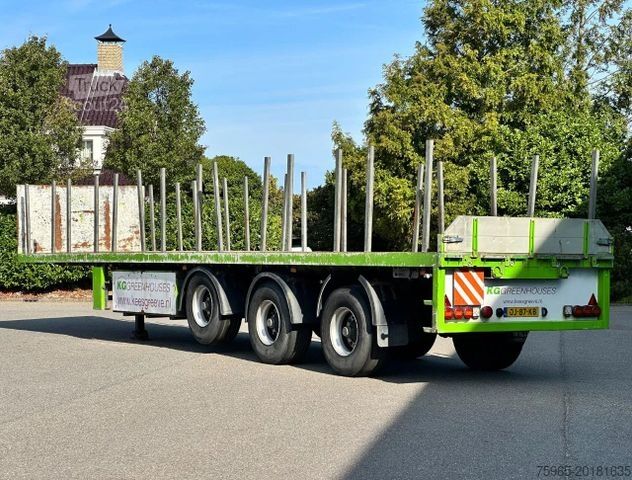 Auflieger mit Arbeitsbühne  Happy Trailer 2x STUURAS 1265 CM LANG LIFTAS NIE