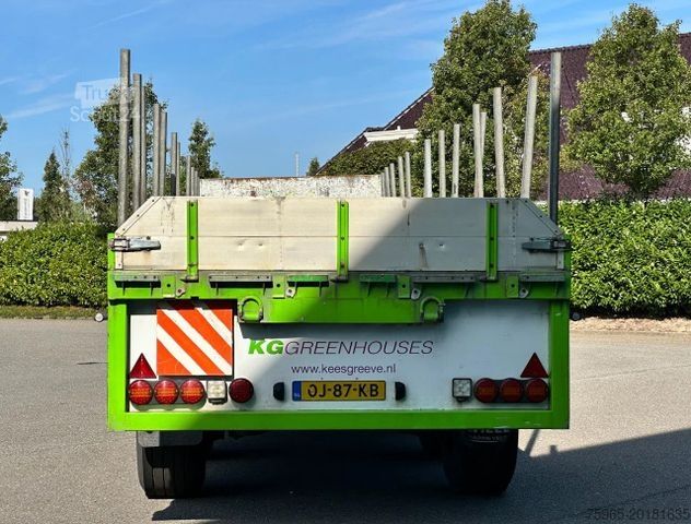Auflieger mit Arbeitsbühne  Happy Trailer 2x STUURAS 1265 CM LANG LIFTAS NIE