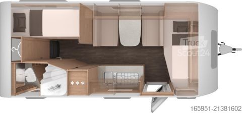 Caravane Knaus Sport 500 KD viele Extras !