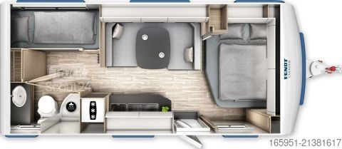 Bivalnik Fendt Apero Activ 560 SKM Mod.2026 2000kg Dekopaket