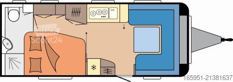 Wohnwagen Hobby Prestige 560 WFU Mod.2026 2000kg Backofen