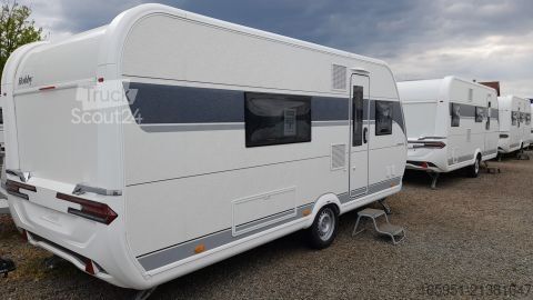 Wohnwagen Hobby Excellent 495 WFB Modell 2025 Auflastung 1800kg