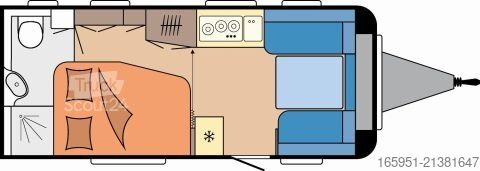 Wohnwagen Hobby Excellent 495 WFB Modell 2025 Auflastung 1800kg