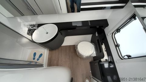 Wohnwagen Hobby Excellent 495 WFB Modell 2025 Auflastung 1800kg