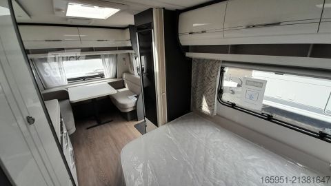 Wohnwagen Hobby Excellent 495 WFB Modell 2025 Auflastung 1800kg