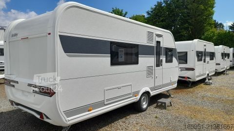 Wohnwagen Hobby De Luxe 495 WFB Auflastung 1800 kg