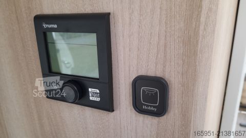 Wohnwagen Hobby De Luxe 495 WFB Auflastung 1800 kg