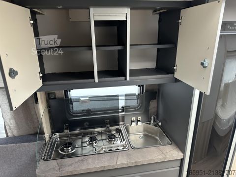 Wohnwagen Hobby De Luxe 515 UHL 2000kgEinzelbettauszugMj.2026