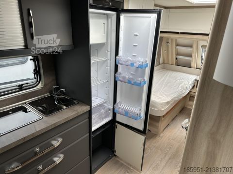 Wohnwagen Hobby De Luxe 515 UHL 2000kgEinzelbettauszugMj.2026