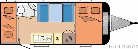 Caravana Hobby Excellent Edition 490 KMF Mod.251800kgTVHalter