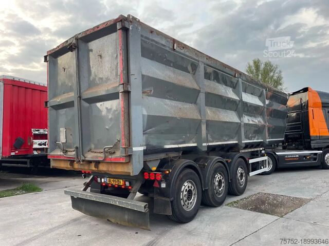 Benne Lück 50m3 Schrottkipper Hardox SAF Alcoa, nieuwe APK...
