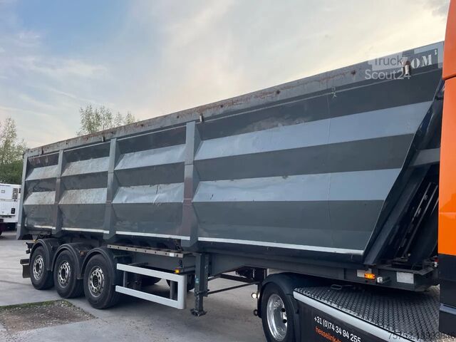 Benne Lück 50m3 Schrottkipper Hardox SAF Alcoa, nieuwe APK...
