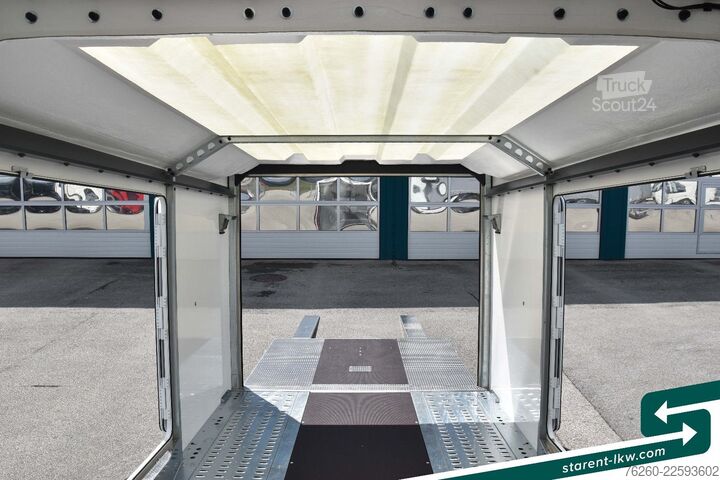 Autodraagwagen BRIAN JAMES TRAILERS Race Sport Seilwinde Zusatzrampen Solarpanele