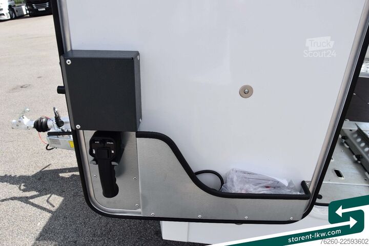 Autodraagwagen BRIAN JAMES TRAILERS Race Sport Seilwinde Zusatzrampen Solarpanele