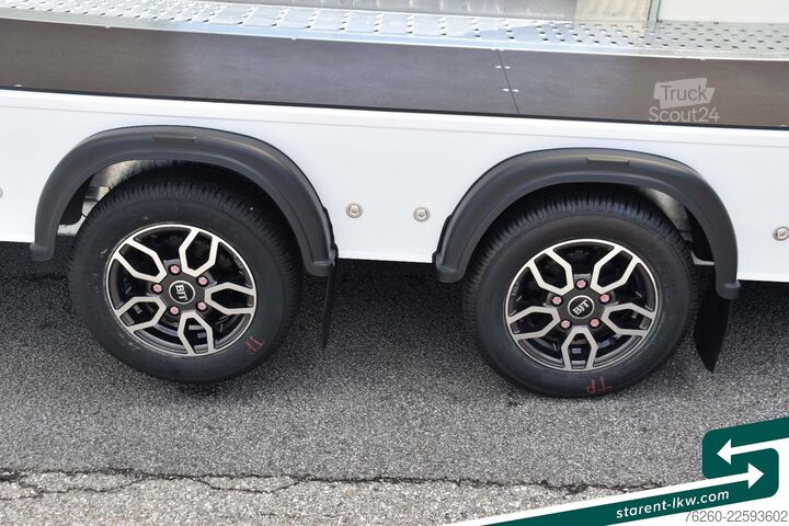 Autodraagwagen BRIAN JAMES TRAILERS Race Sport Seilwinde Zusatzrampen Solarpanele
