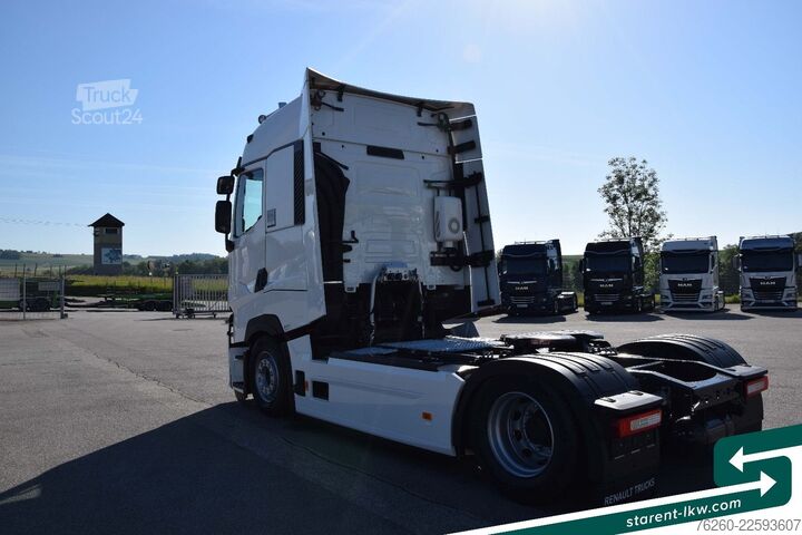 Standardní tahač RENAULT T520 Vollluftfederung Retader Standklima ACC