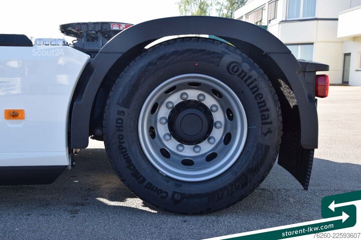 Standardní tahač RENAULT T520 Vollluftfederung Retader Standklima ACC