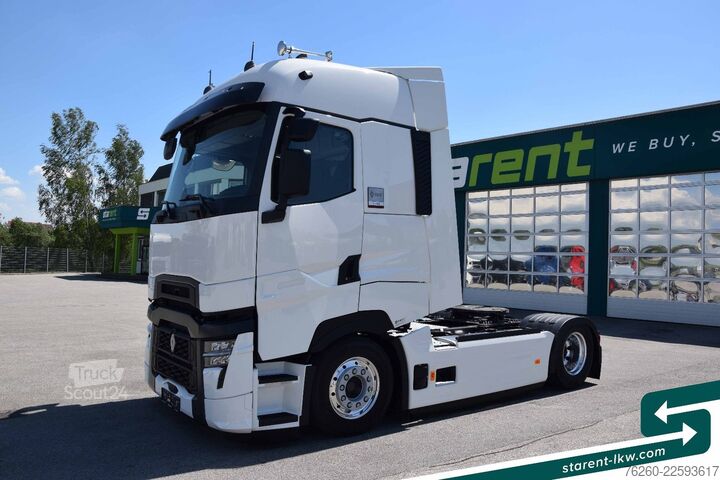 Standardní tahač RENAULT T520 Vollluftfederung Retader Standklima ACC ALU