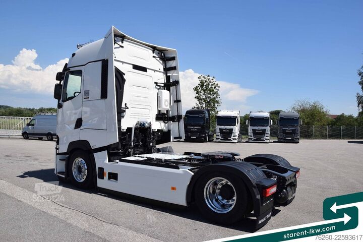 Standardní tahač RENAULT T520 Vollluftfederung Retader Standklima ACC ALU