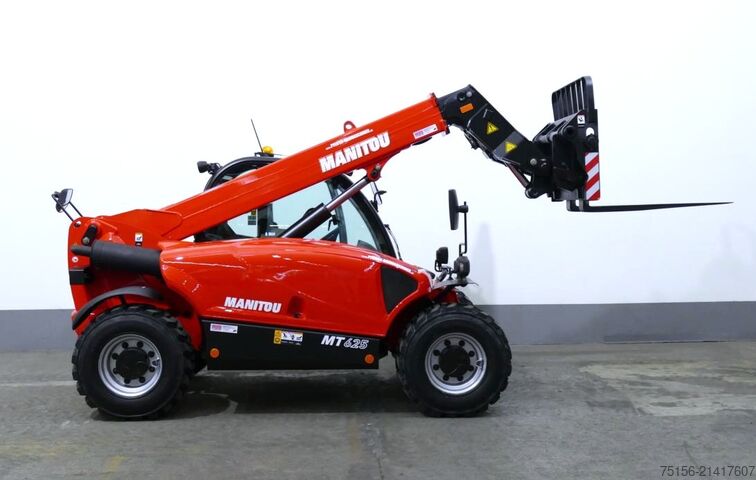 телескопический погрузчик Manitou MT 625 TURBO 4x4x4 ** 6m / 2.5t. **