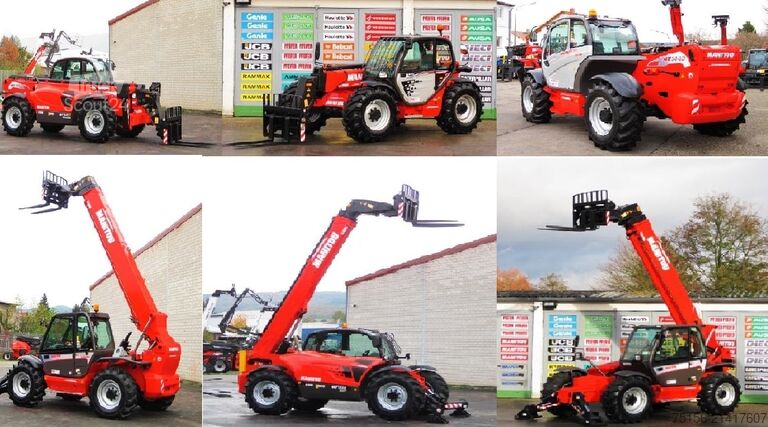 телескопический погрузчик Manitou MT 625 TURBO 4x4x4 ** 6m / 2.5t. **