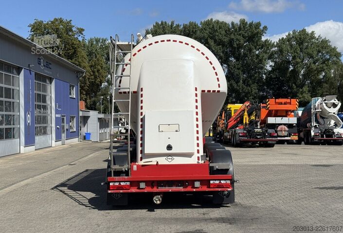 Siilo-puoliperävaunu FELDBINDER FFB Silo Auflieger TEUT 26.3 - 26 m³ Asche Gülle