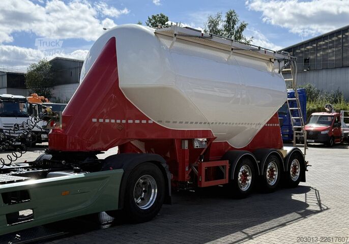 Siilo-puoliperävaunu FELDBINDER FFB Silo Auflieger TEUT 26.3 - 26 m³ Asche Gülle