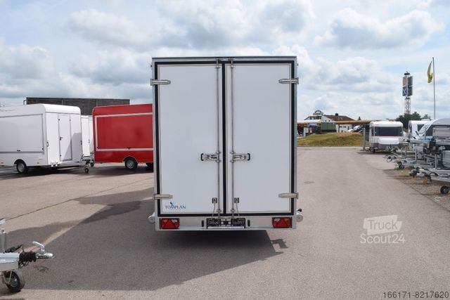 Šaldytuvas priekaba TOMPLAN Kühlanhänger TFI430x 180x200 cm