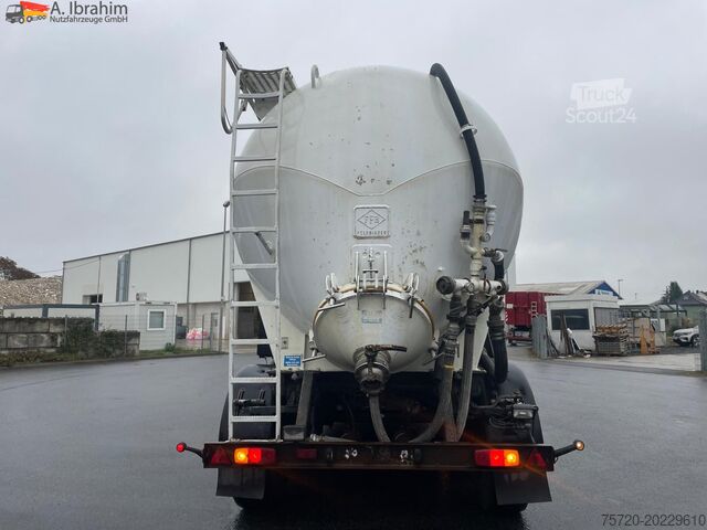 Siloauflieger Feldbinder KIP 38.3 Kippsilo 38 cbm Trommelbremse, Liftachse
