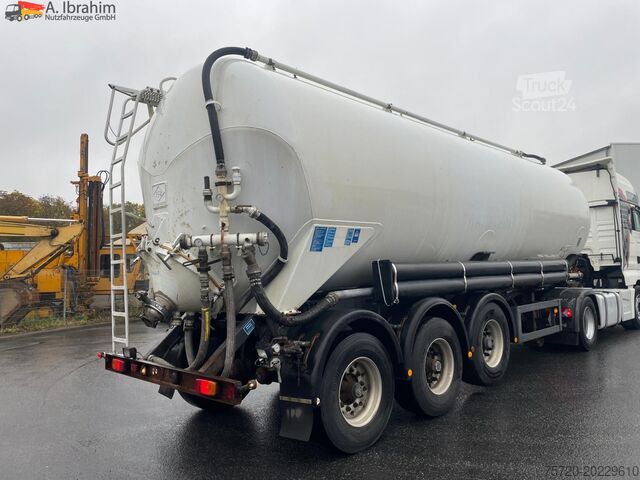 Siloauflieger Feldbinder KIP 38.3 Kippsilo 38 cbm Trommelbremse, Liftachse