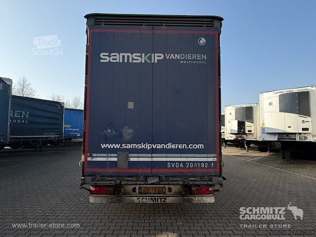 Auflieger mit Pritsche & Plane Schmitz Cargobull Curtainsider Mega