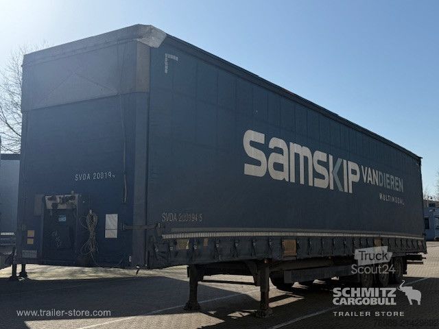 Auflieger mit Pritsche & Plane Schmitz Cargobull Curtainsider Mega