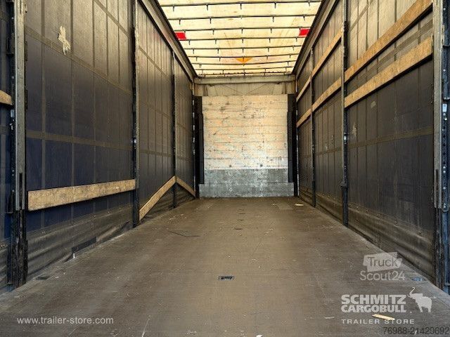 Auflieger mit Pritsche & Plane Schmitz Cargobull Curtainsider Mega