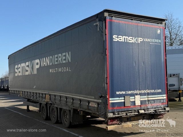 Auflieger mit Pritsche & Plane Schmitz Cargobull Curtainsider Mega