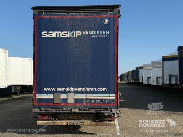 Auflieger mit Pritsche & Plane Schmitz Cargobull Curtainsider Mega